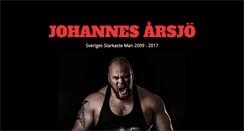 Desktop Screenshot of johannesarsjo.se